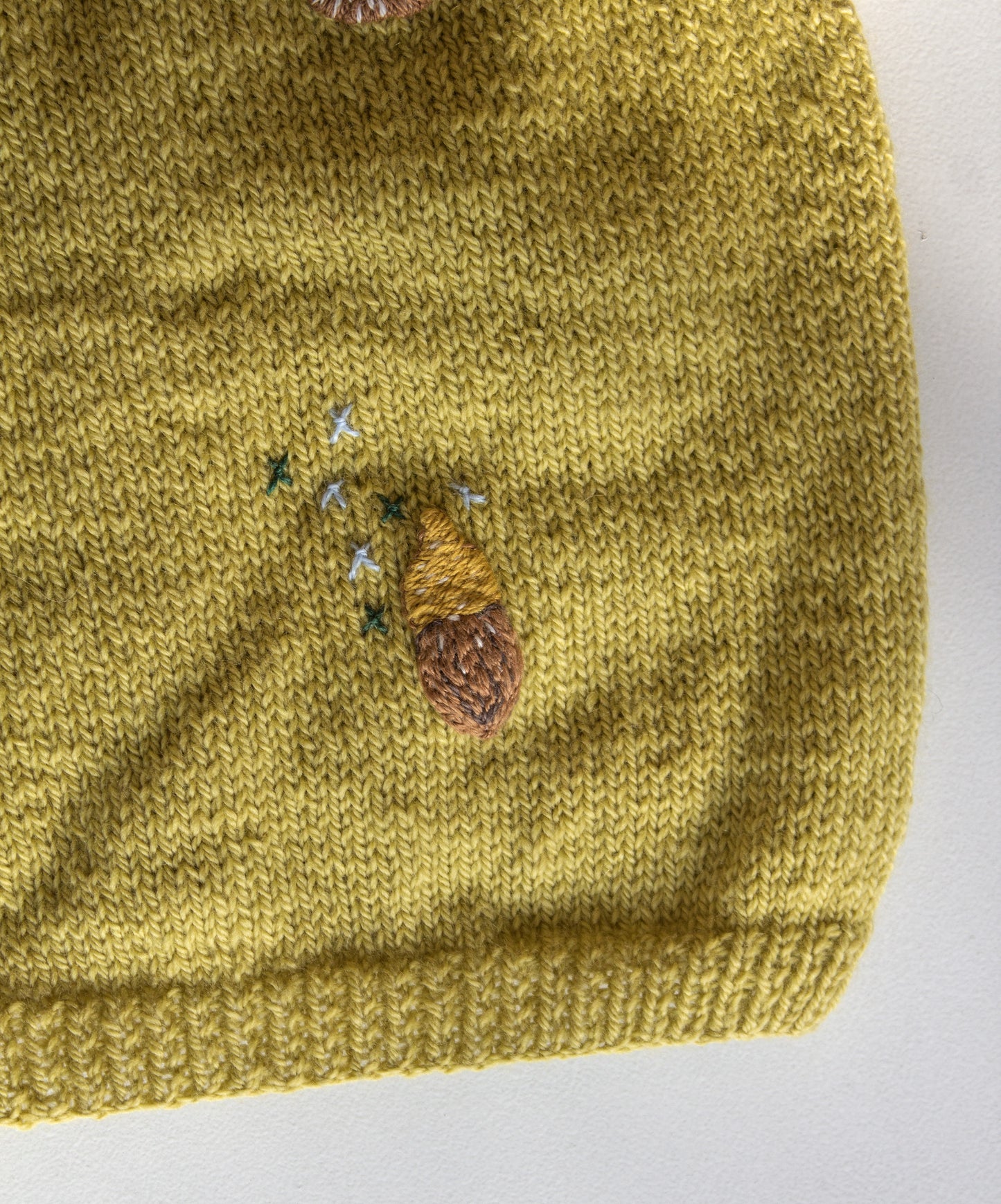 Chaleco Verde y Beige // Talle 4