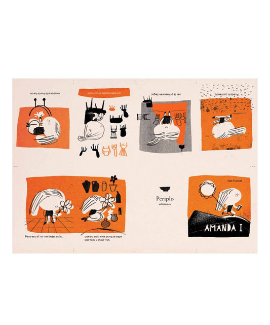 Lámina Amanda l Fanzine - Periplo