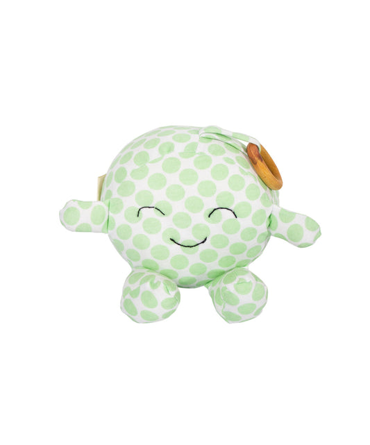 Muñeco copito / Abrazo lunares verdes