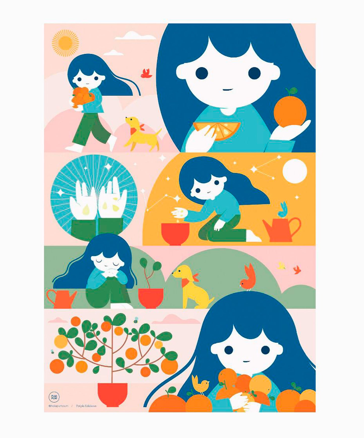 Lámina Naranja Naranja - Periplo