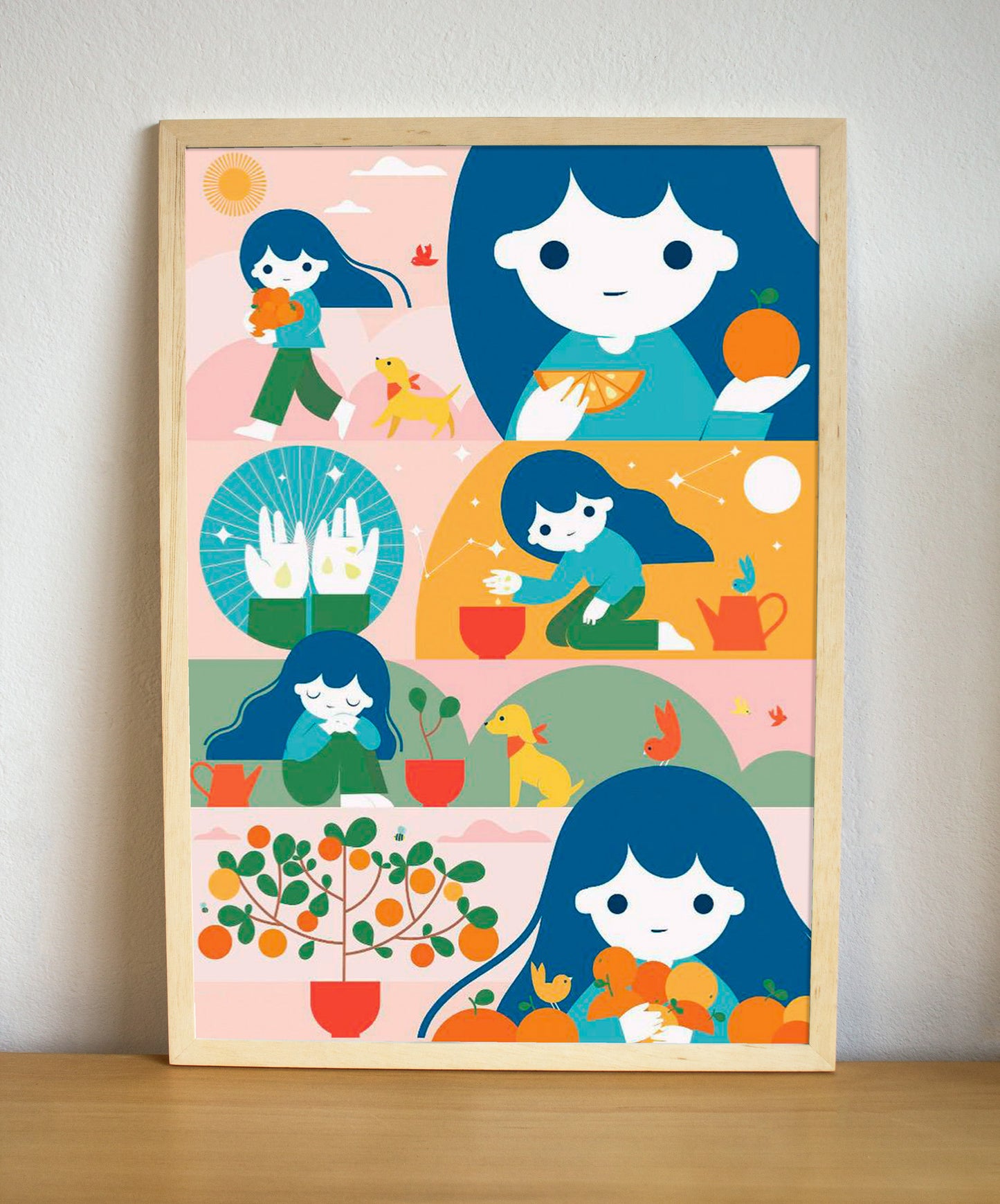 Lámina Naranja Naranja - Periplo