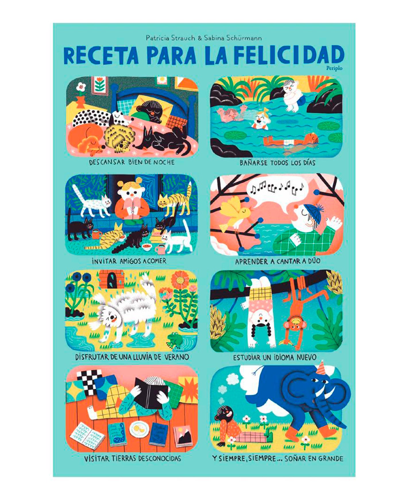 Lámina Receta para la felicidad - Periplo