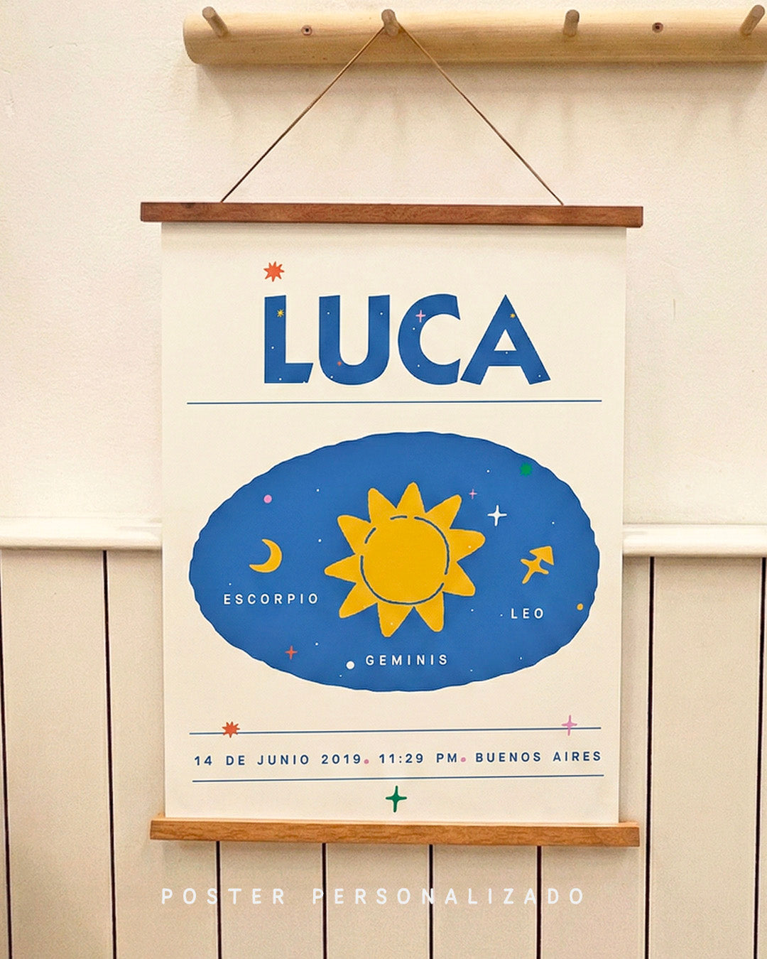 Carta Natal infantil + poster personalizado